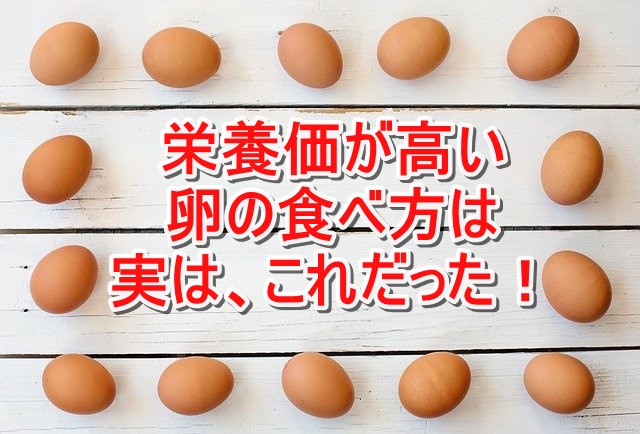卵の食べ方で栄養価が高くて効果的な食べ方は？やっぱり生卵？それとも？-卵(たまご)の話|社長のブログ | 大熊養鶏場