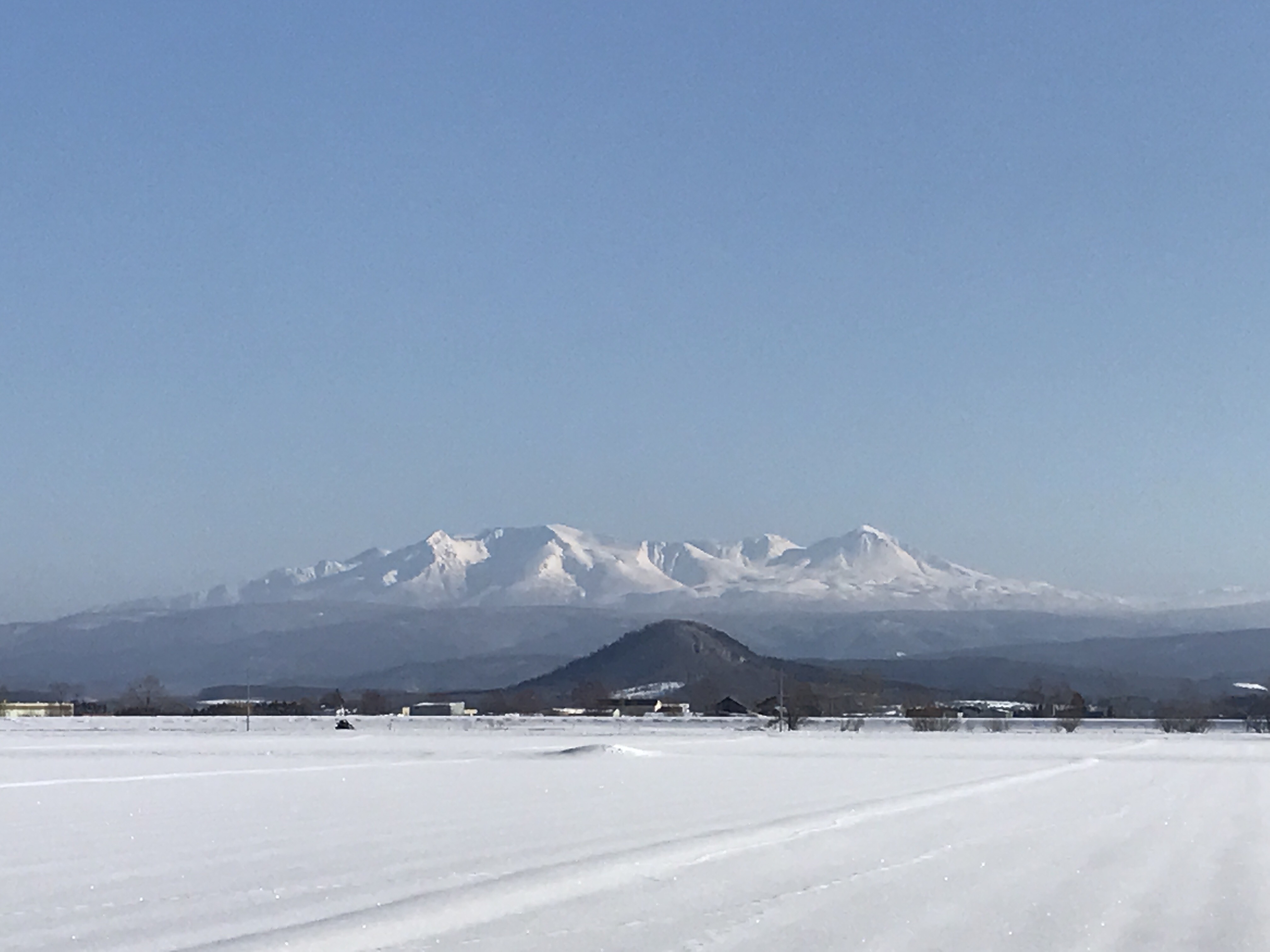 世界一綺麗な大雪山が見れるぴっぷ-比布町内から見た風景|社長のブログ | 大熊養鶏場
